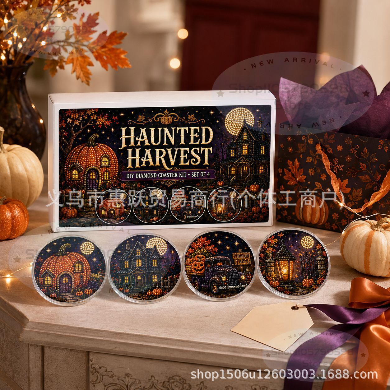 Halloween Craft Night Diamond  - Art Craft Kit 评论和价格