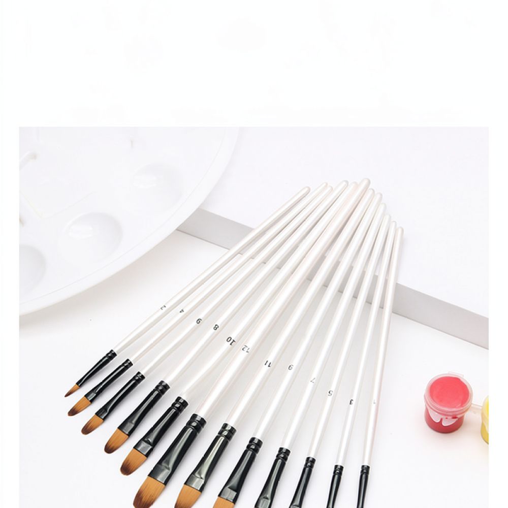 Durable Nylon Hair Artist Brus - Gouache Paint Set 评论和价格