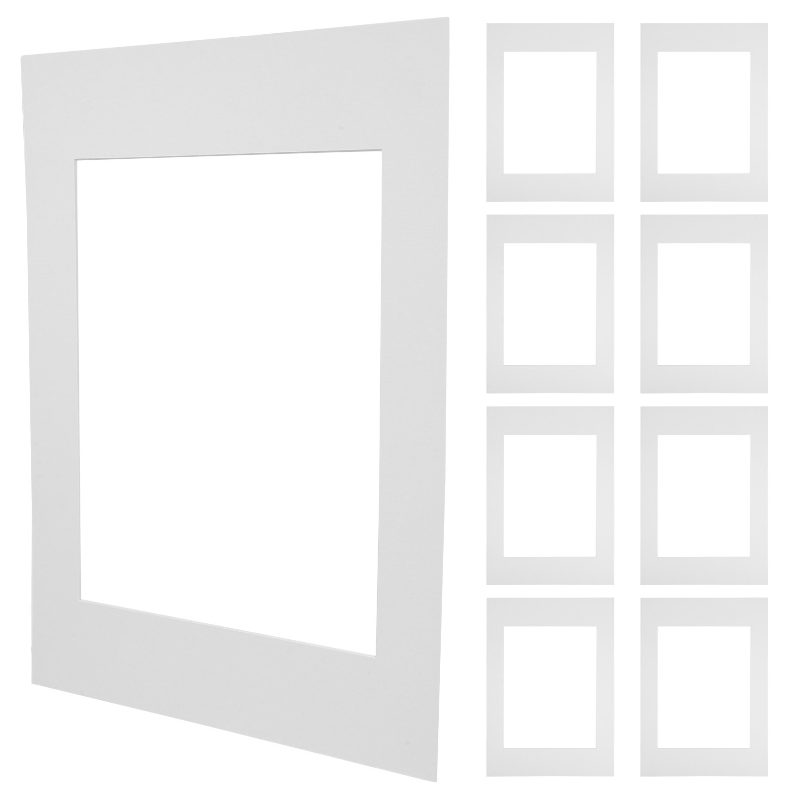 10Pcs White Cardboard Picture  - Art Craft Cardboard 评论和价格